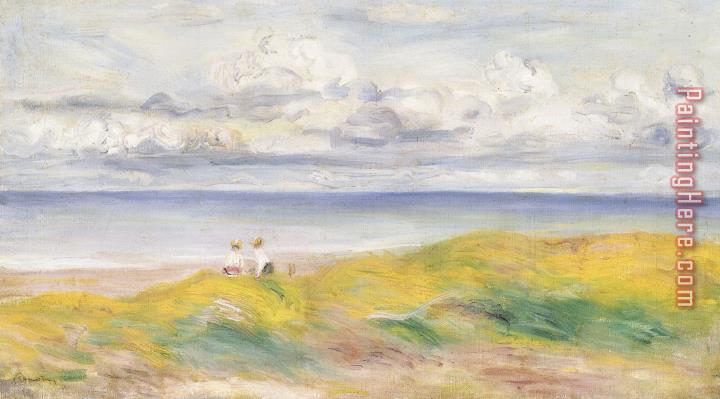 Pierre Auguste Renoir On the Cliffs